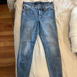 Liverpool Los Angeles Ankle-Length Blue Jeans - Size US 8